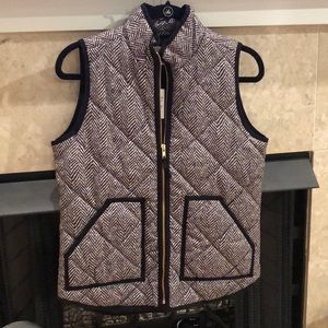 NWT J Crew vest never worn! Size xs. With tag.